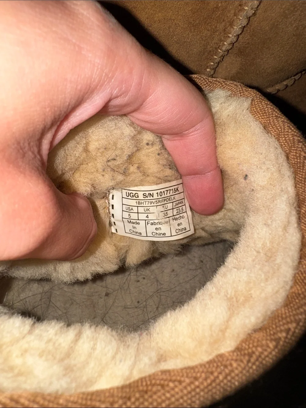 UGG used mini